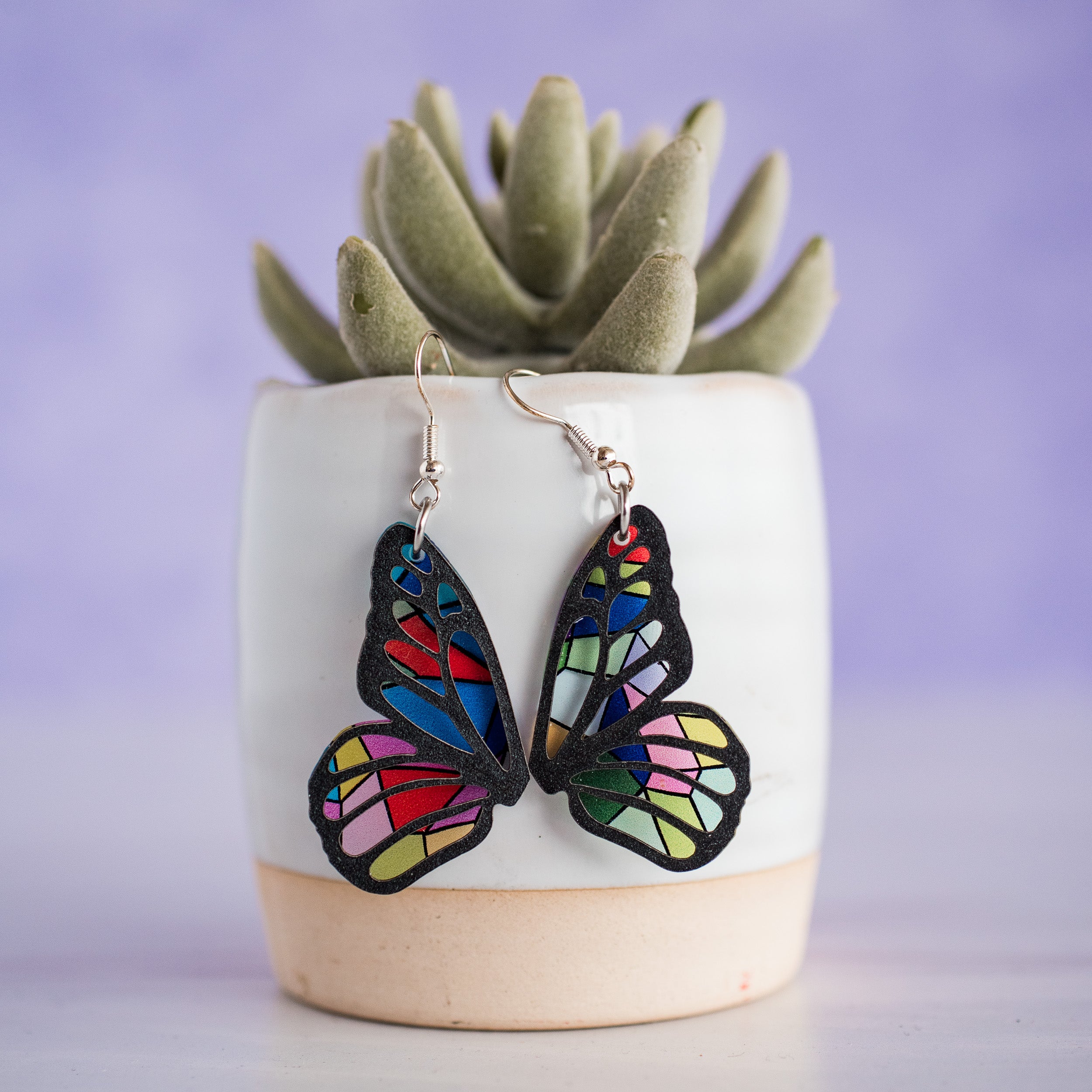 Stained Glass Butterfly Wings